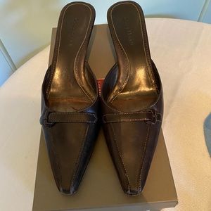 Cole Haan Celeste women’s brown leather slide